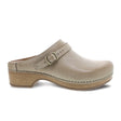 Dansko Berry Clog (Women) - Oyster Milled Burnished Dress-Casual - Clogs & Mules - The Heel Shoe Fitters