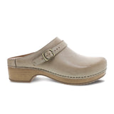 Dansko Berry Clog (Women) - Oyster Milled Burnished Dress-Casual - Clogs & Mules - The Heel Shoe Fitters