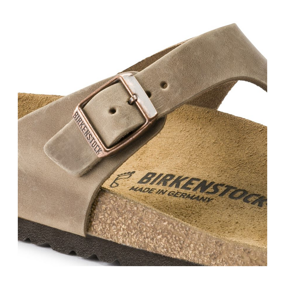 Birkenstock Gizeh Sandal (Women) - Tobacco Oiled Leather Sandals - Thong - The Heel Shoe Fitters