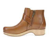 Dansko Brennan Ankle Boot (Women) - Tan Calf Boots - Casual - Low - The Heel Shoe Fitters