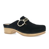 Dansko Branson Clog (Women) - Black Suede