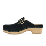 Dansko Branson Clog (Women) - Black Suede