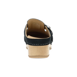 Dansko Branson Clog (Women) - Black Suede