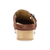 Dansko Branson Clog (Women) - Mahogany Suede