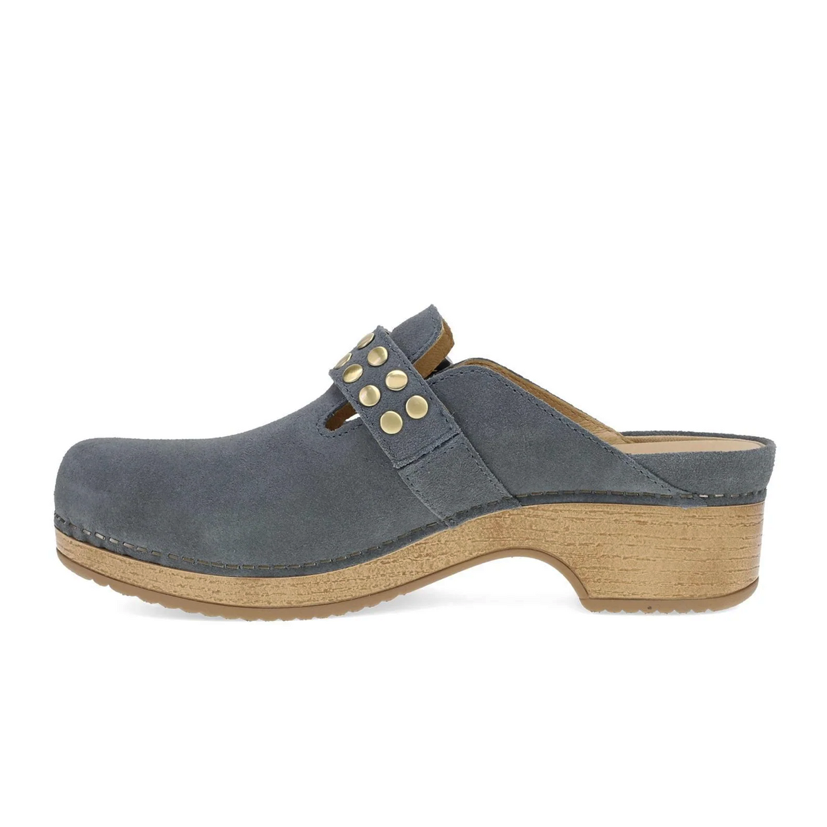 Dansko Branson Clog (Women) - Dusty Blue Suede