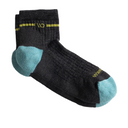 Wide Open Solid Cushioned Quarter (Women) - Charcoal