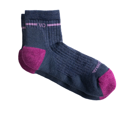 Wide Open Solid Cushioned Quarter Sock (Women) - Denim Accessories - Socks - Lifestyle - The Heel Shoe Fitters