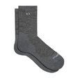 Wide Open WO Solid Basic Cushioned Crew (Women) - Gray Accessories - Socks - Lifestyle - The Heel Shoe Fitters