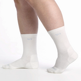 Wide Open WO Solid Basic Cushioned Crew (Women) - White Accessories - Socks - Lifestyle - The Heel Shoe Fitters
