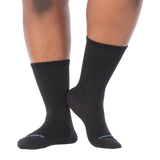 Wide Open Solid Basic Lightweight Crew Sock (Women) - Black Accessories - Socks - Lifestyle - The Heel Shoe Fitters