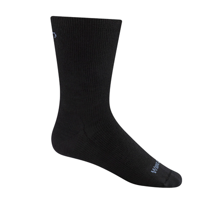Wide Open Solid Basic Lightweight Crew Sock (Women) - Black Accessories - Socks - Lifestyle - The Heel Shoe Fitters