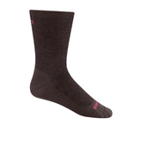 Wide Open Solid Basic Lightweight Crew Sock (Women) - Walnut Accessories - Socks - Lifestyle - The Heel Shoe Fitters