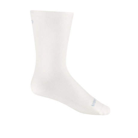 Wide Open Solid Basic Lightweight Crew Sock (Women) - White Accessories - Socks - Lifestyle - The Heel Shoe Fitters