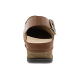 Dansko Merrin Clog (Women) - Tan Burnished Suede Dress-Casual - Clogs & Mules - The Heel Shoe Fitters