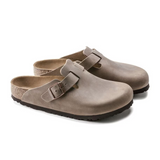 Birkenstock Boston Clog (Unisex) - Tobacco Oiled Leather Dress-Casual - Clogs & Mules - The Heel Shoe Fitters