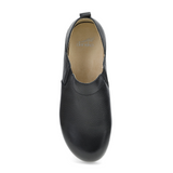 Dansko Meara Slip On (Women) - Black Waxy Milled Dress-Casual - Slip On - The Heel Shoe Fitters
