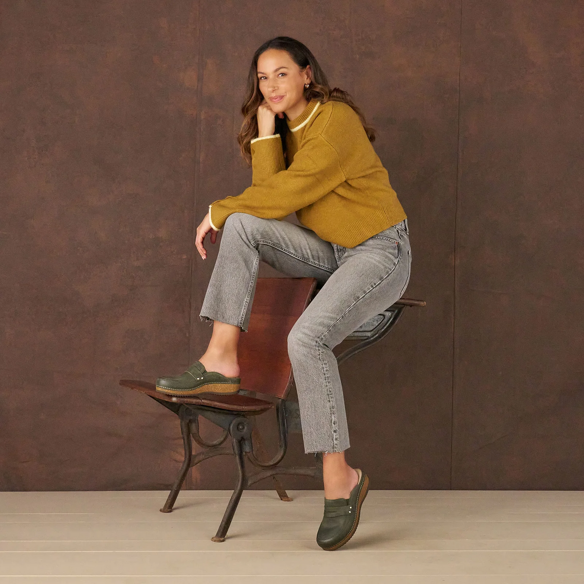 Dansko Maggy Clog (Women) - Olive
