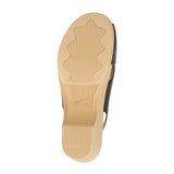 Dansko Sloane Wedge Sandal (Women) - Black Calf