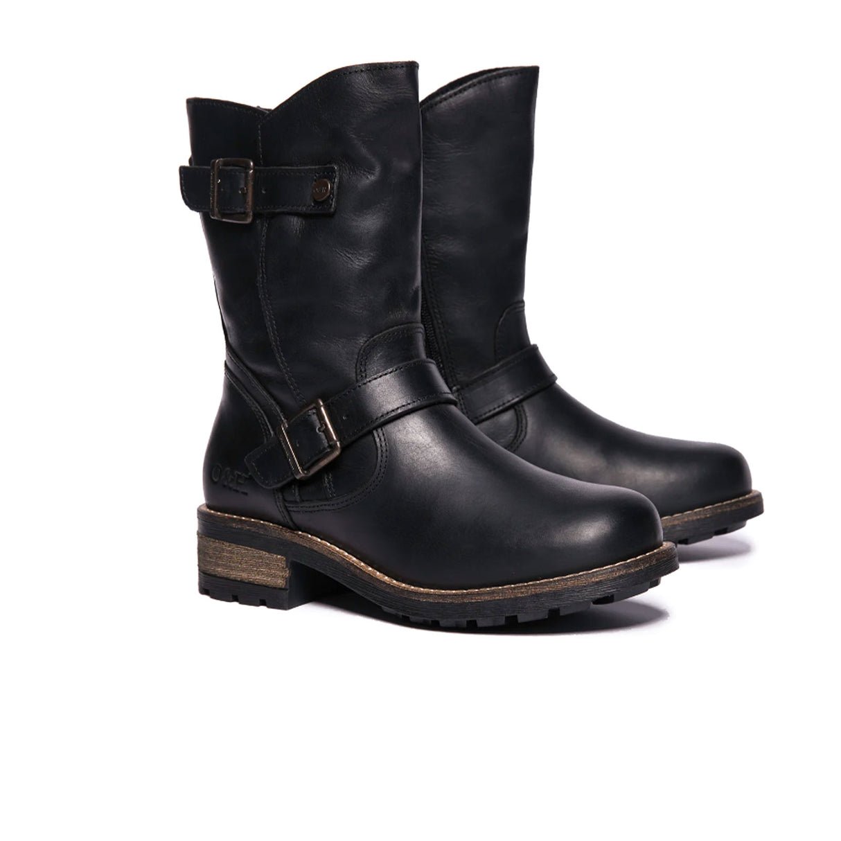 Oak & Hyde Crest Demi Cesar Mid Boot (Women) - Black Boots - Fashion - Mid - The Heel Shoe Fitters