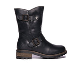 Oak & Hyde Crest Demi Cesar Mid Boot (Women) - Black Boots - Fashion - Mid - The Heel Shoe Fitters