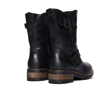 Oak & Hyde Crest Demi Cesar Mid Boot (Women) - Black Boots - Fashion - Mid - The Heel Shoe Fitters