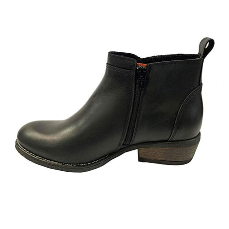 Oak & Hyde Rita Ankle Boot (Women) - Black Boots - Casual - Low - The Heel Shoe Fitters