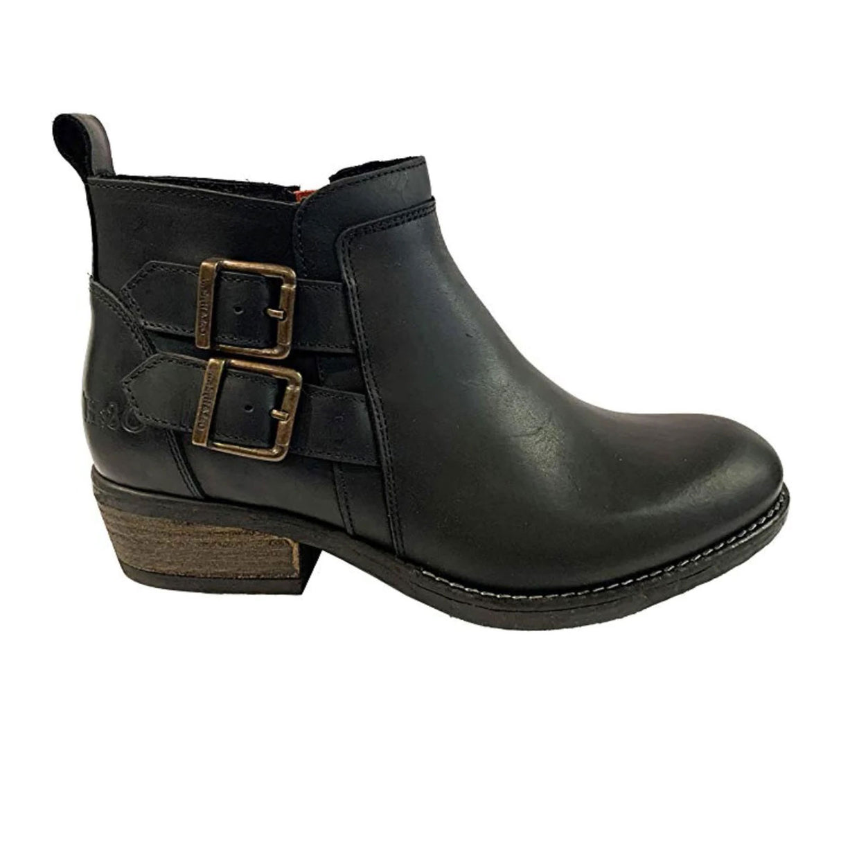 Oak & Hyde Rita Ankle Boot (Women) - Black Boots - Casual - Low - The Heel Shoe Fitters