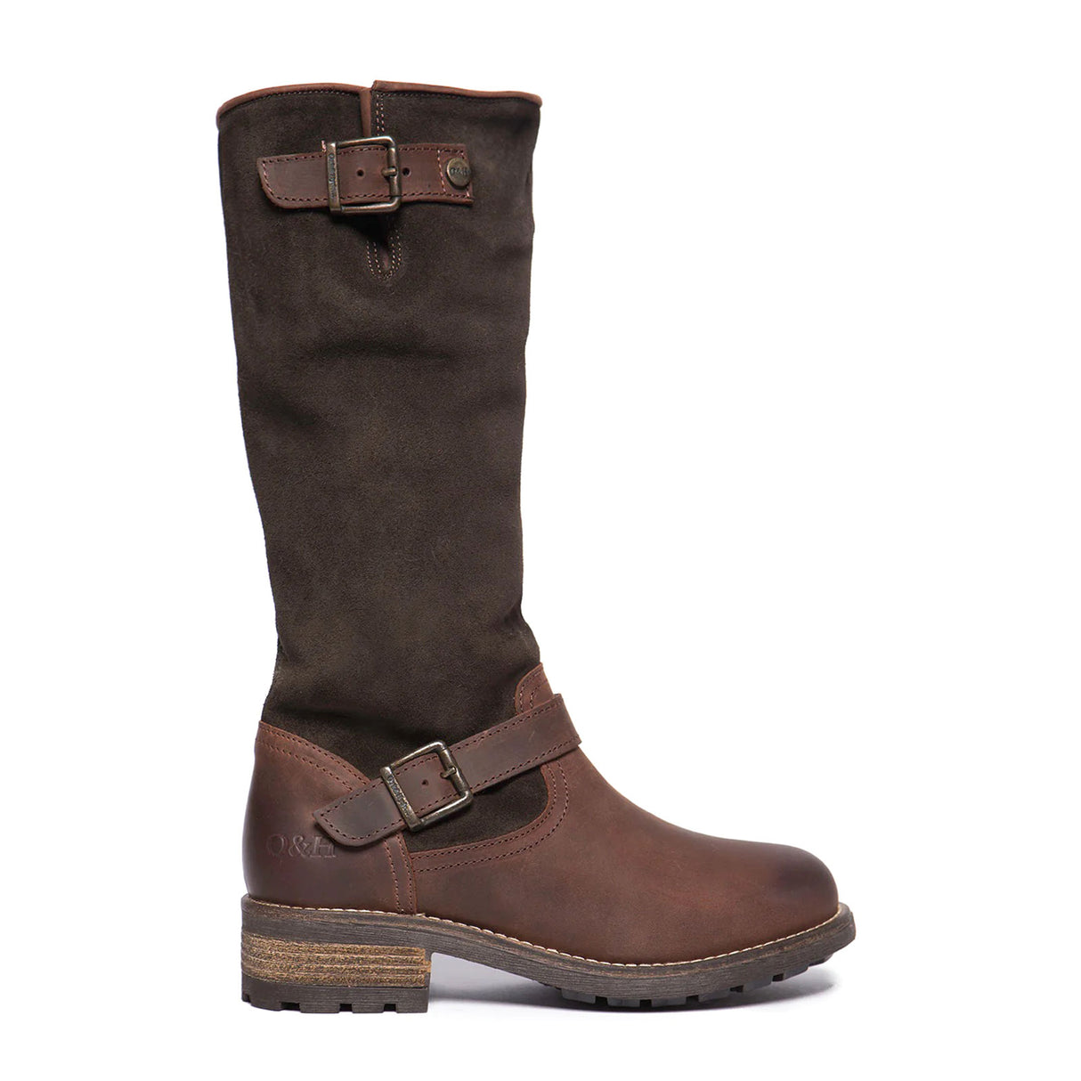 Oak & Hyde Bridge Cesar Tall Boot (Women) - Dark Brown Boots - Fashion - High - The Heel Shoe Fitters