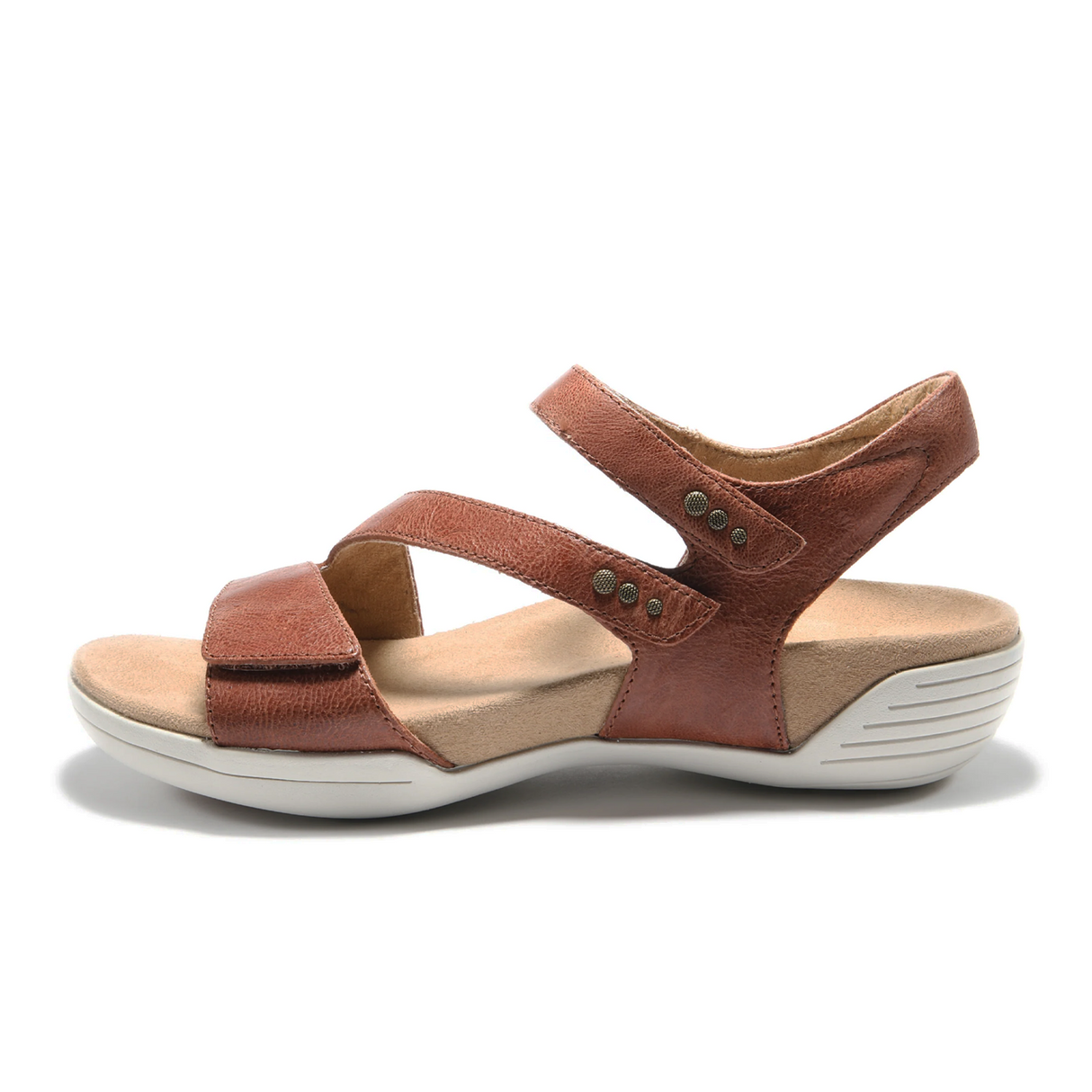 Halsa Denia Backstrap Sandal (Women) - Cognac Sandal - Backstrap - The Heel Shoe Fitters