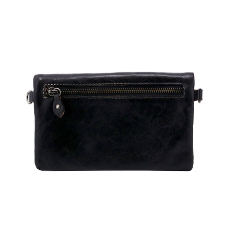 Bed Stu Cadence Clutch - Black Rustic Accessories - Bags - Crossbody - The Heel Shoe Fitters