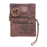 Bed Stu Cadence Clutch (Unisex) - Teak Rustic