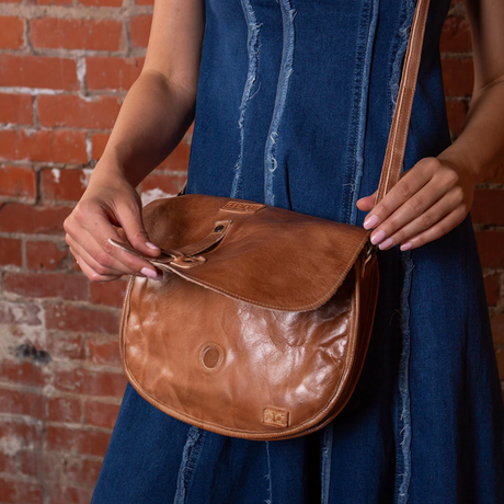 Bed Stu Sequoia Crossbody Bag - Tan Rustic Accessories - Bags - Crossbody - The Heel Shoe Fitters