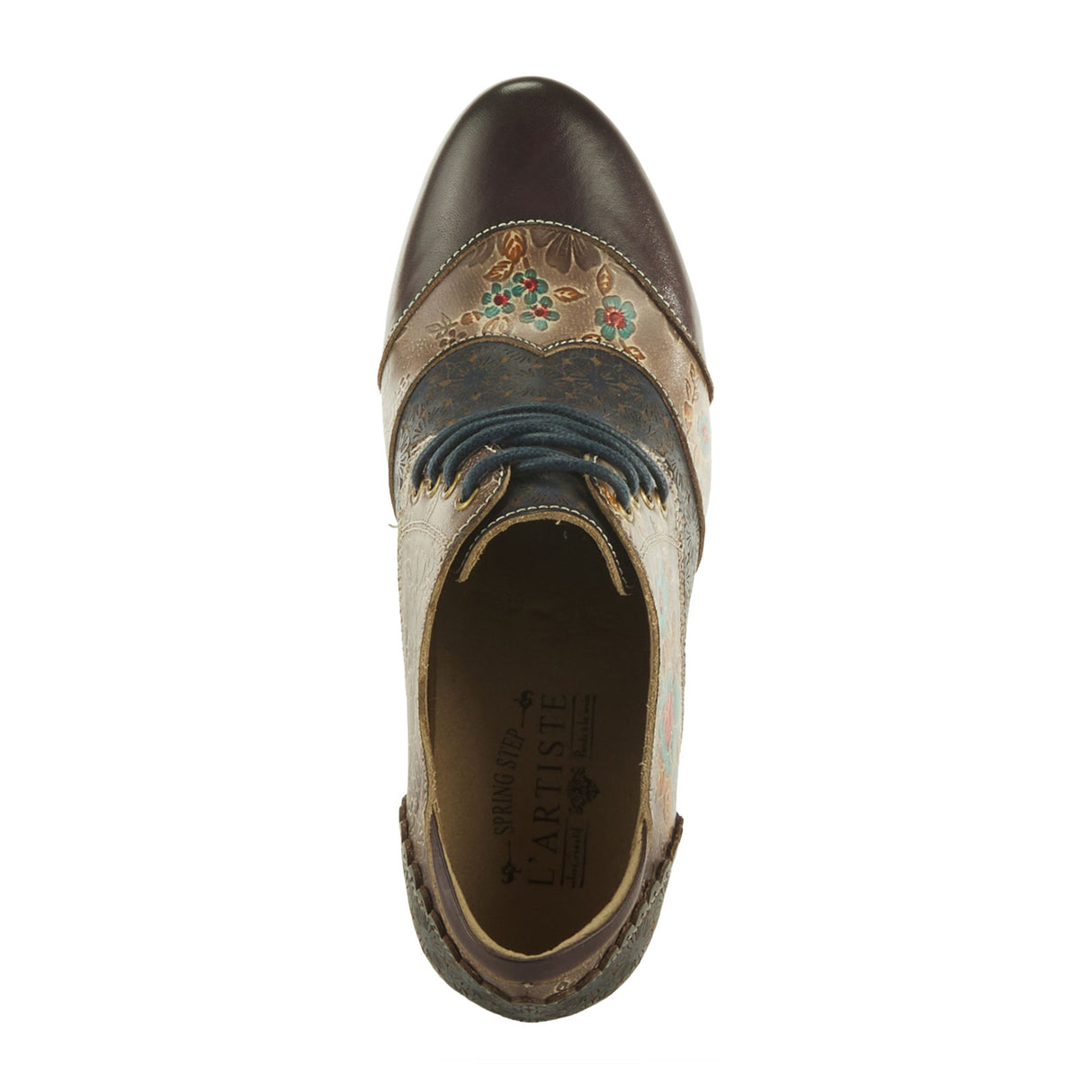 L'Artiste Adelvice-Fleur Ankle Bootie (Women) - Dark Plum Boots - Fashion - Ankle Boot - The Heel Shoe Fitters