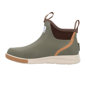 XtraTuf 6" Ankle Deck Boot Sport Boot (Men) - Olive