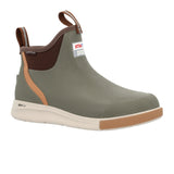 XtraTuf 6" Ankle Deck Boot Sport Boot (Men) - Olive Boots - Rain - Ankle - The Heel Shoe Fitters