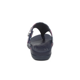 Aetrex Rita Sandal (Women) - Navy Sandals - Thong - The Heel Shoe Fitters