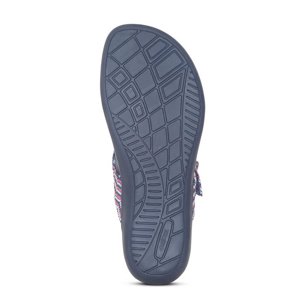 Aetrex Rita Sandal (Women) - Navy Sandals - Thong - The Heel Shoe Fitters