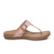 Aetrex Rita Sandal (Women) - Coral Sandals - Thong - The Heel Shoe Fitters