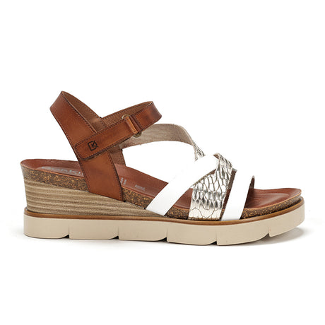 Dorking Agnes D9055 Wedge Sandal (Women) - Blanco Sandals - Heel/Wedge - The Heel Shoe Fitters