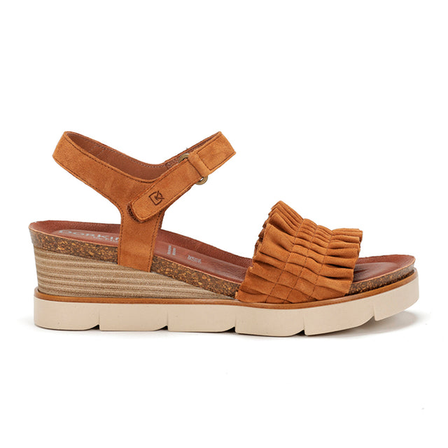 Dorking Agnes D9054 Wedge Sandal (Women) - Ante Cuero Sandals - Heel/Wedge - The Heel Shoe Fitters