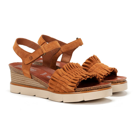 Dorking Agnes D9054 Wedge Sandal (Women) - Ante Cuero Sandals - Heel/Wedge - The Heel Shoe Fitters