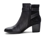 Aetrex Rebecca Heeled Boot (Women) - Black Boots - Casual - Mid - The Heel Shoe Fitters