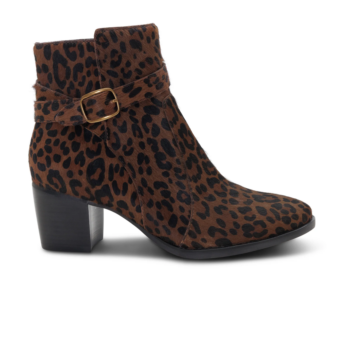 Aetrex Rebecca Heeled Boot (Women) - Leopard