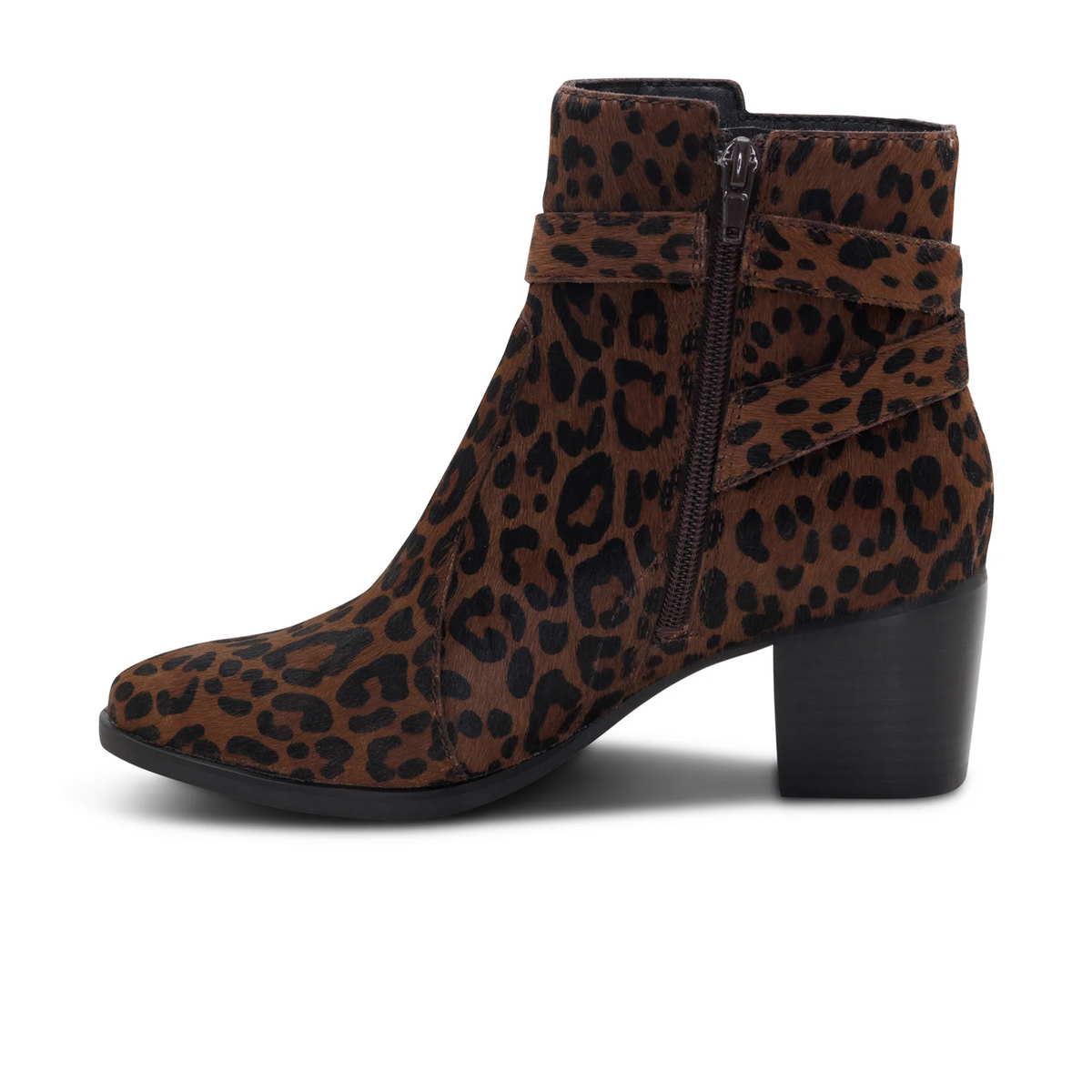 Aetrex Rebecca Heeled Boot (Women) - Leopard