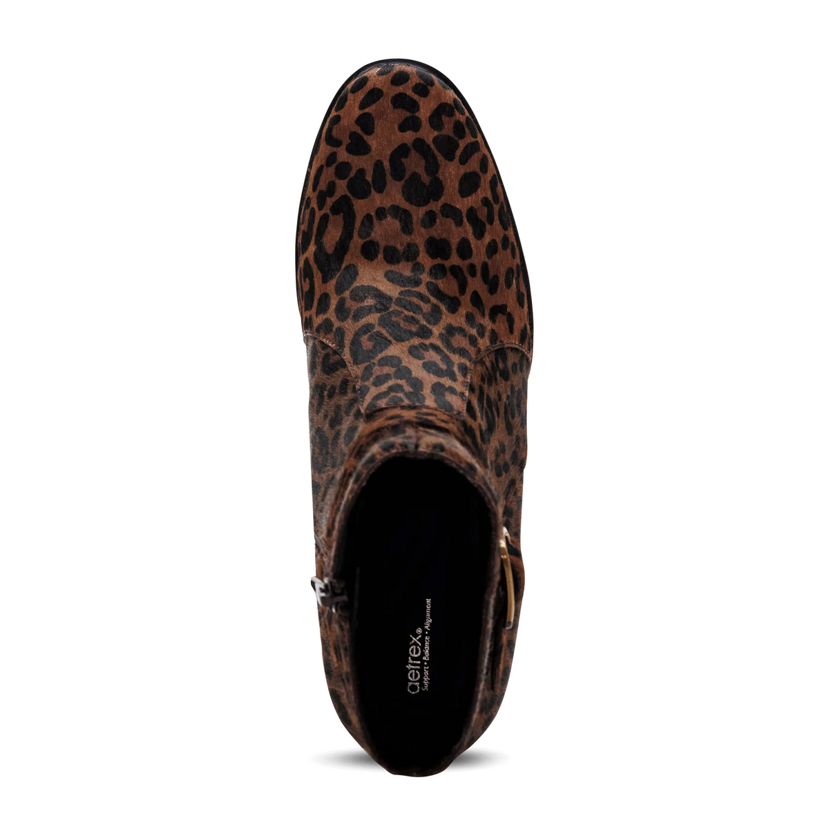 Aetrex Rebecca Heeled Boot (Women) - Leopard