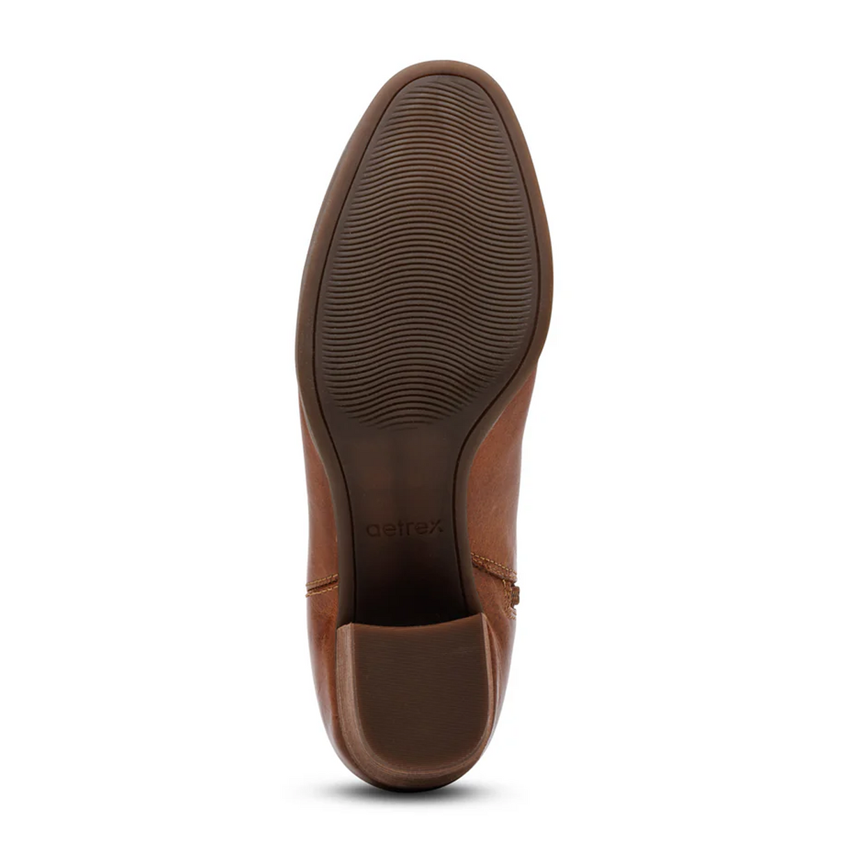 Aetrex Reagan Boot (Women) - Cognac Boots - Casual - Low - The Heel Shoe Fitters
