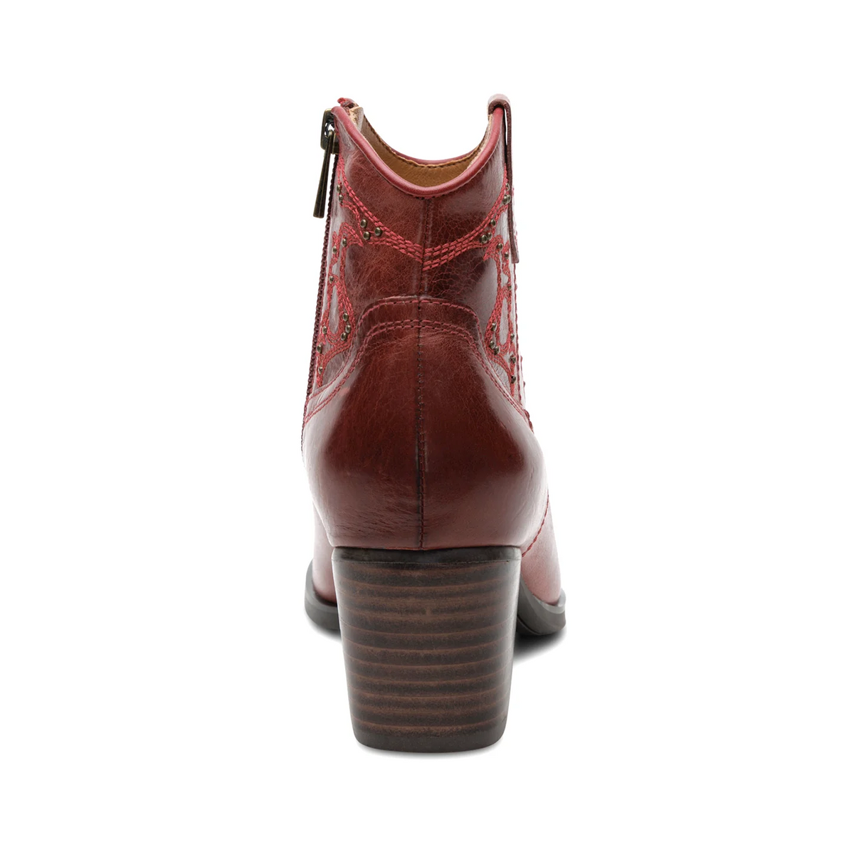 Aetrex Reagan Boot (Women) - Red Boots - Casual - Low - The Heel Shoe Fitters