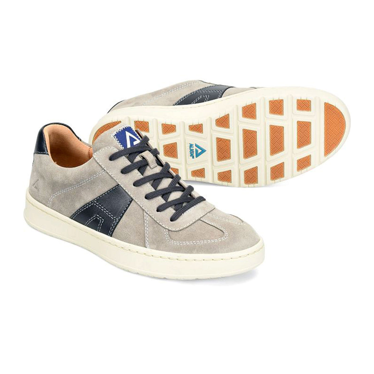 Align Verano Sneaker (Men) - Grey/Navy Athletic - Casual - Lace Up - The Heel Shoe Fitters