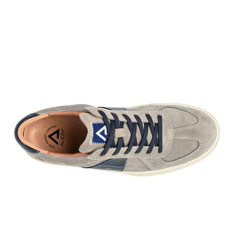 Align Verano Sneaker (Men) - Grey/Navy Athletic - Casual - Lace Up - The Heel Shoe Fitters