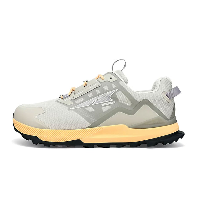 Altra Lone Peak All Weather Low 2 Trail Running Shoe (Women) - Gray/Orange Athletic - Running - The Heel Shoe Fitters